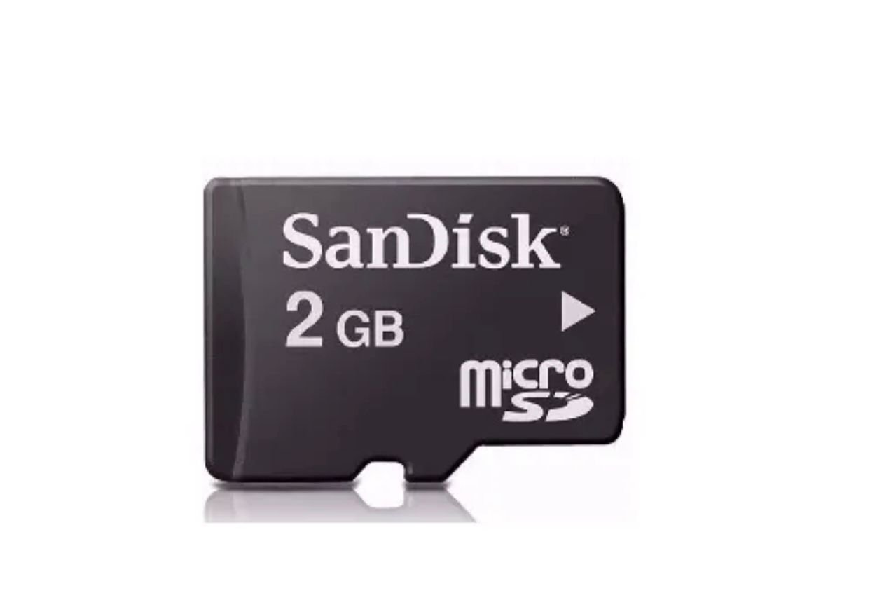 Cartão de memória de 2GB